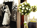 Beautiful church and civil ceremony wedding flowers by The French Touch